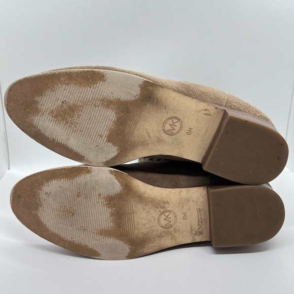 Michael Kors Taupe Suede Ankle Boots Women's - Picture 8 of 8